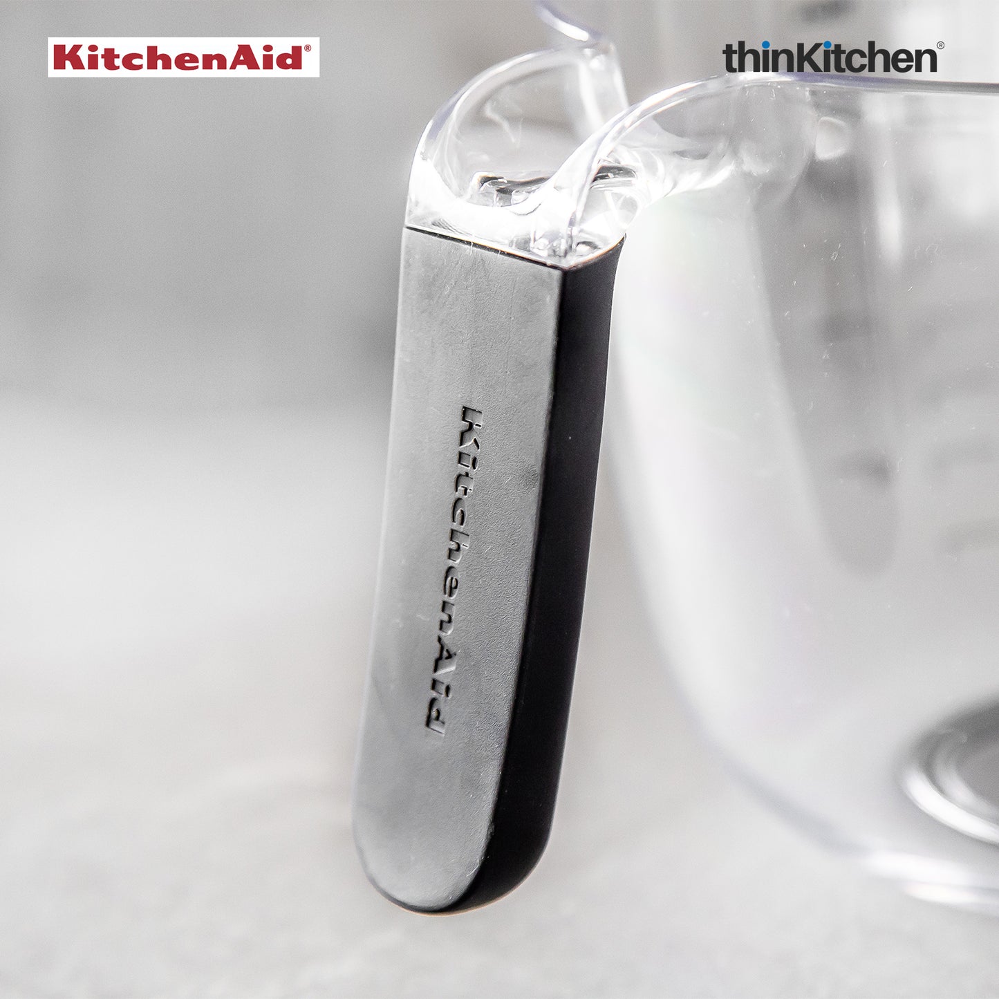 Kitchenaid Mixing And Measuring Bowl With Handle Black