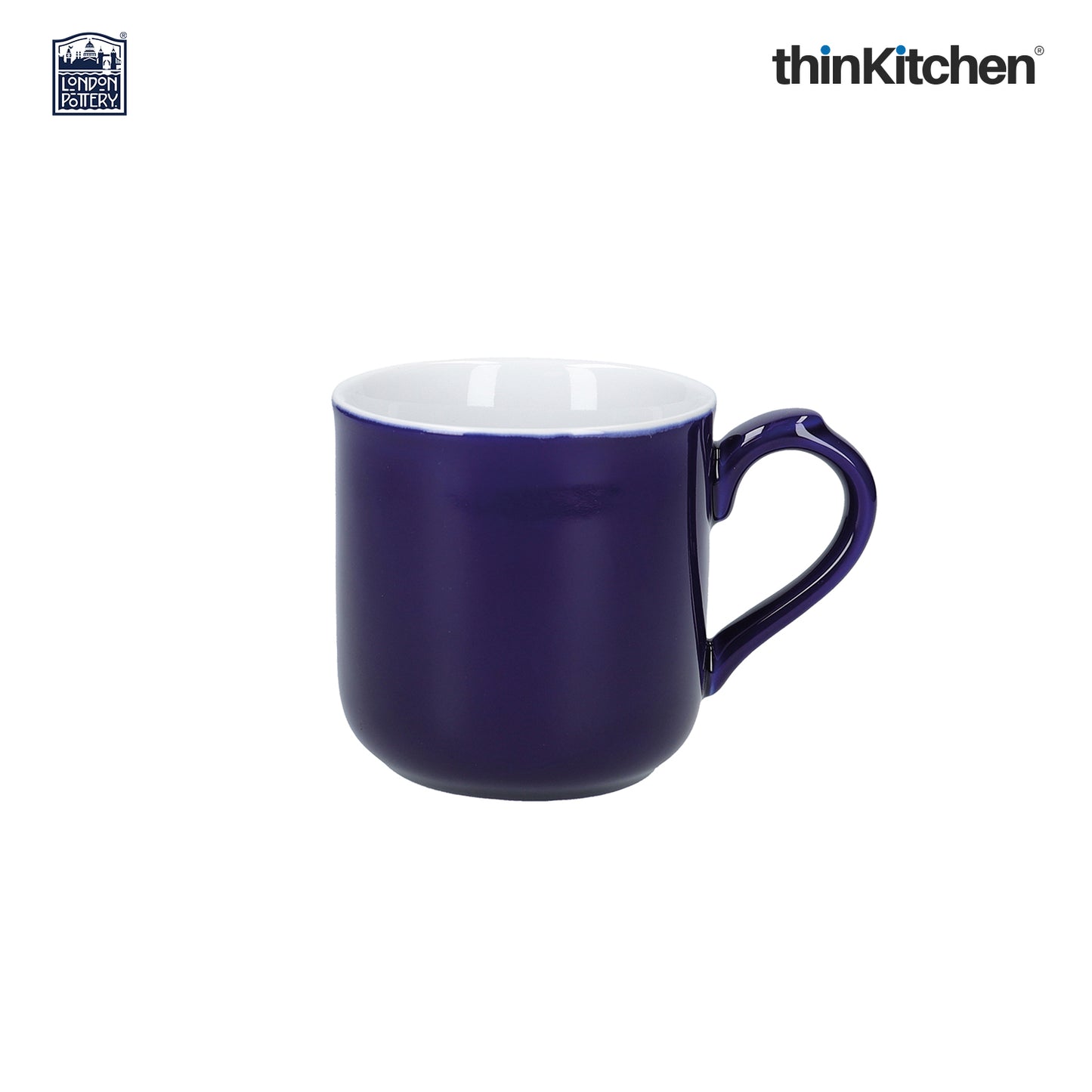 London Pottery Farmhouse Mug Cobalt Blue 250ml