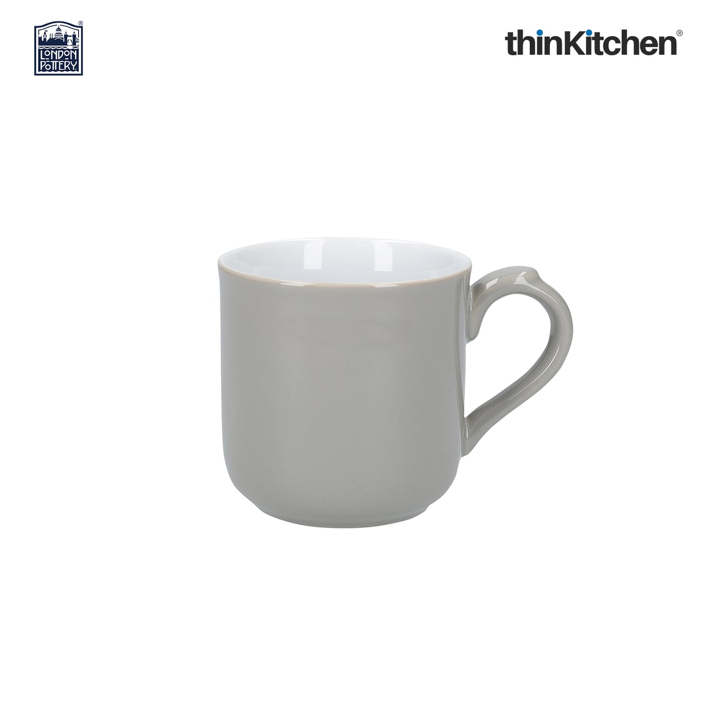 London Pottery Farmhouse Mug Grey 250ml