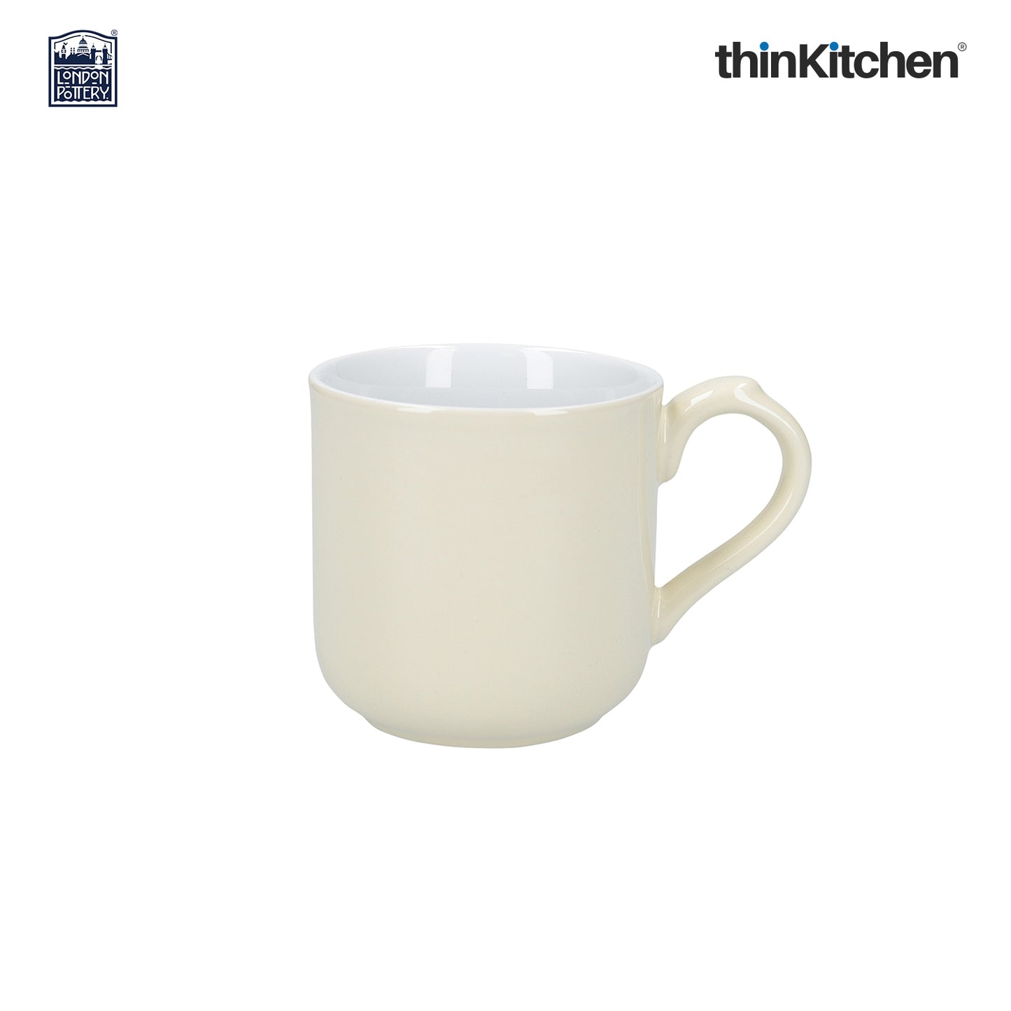 London Pottery Farmhouse Mug Ivory 250ml