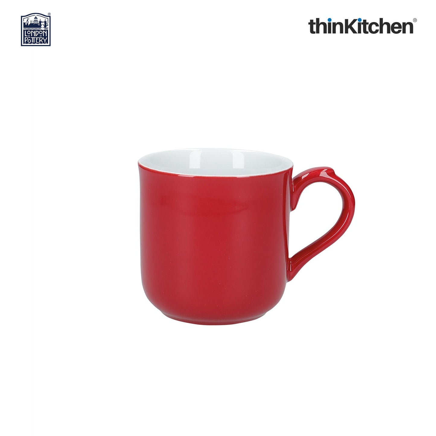 London Pottery Farmhouse Mug Red 250ml