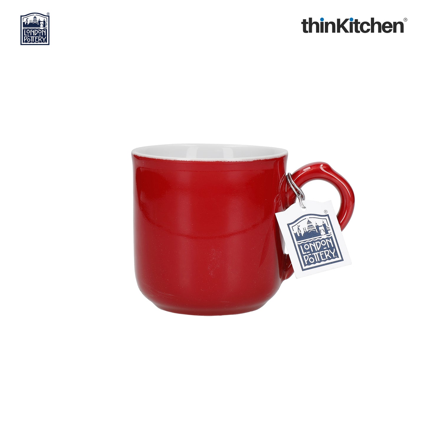 London Pottery Farmhouse Mug Red 250ml