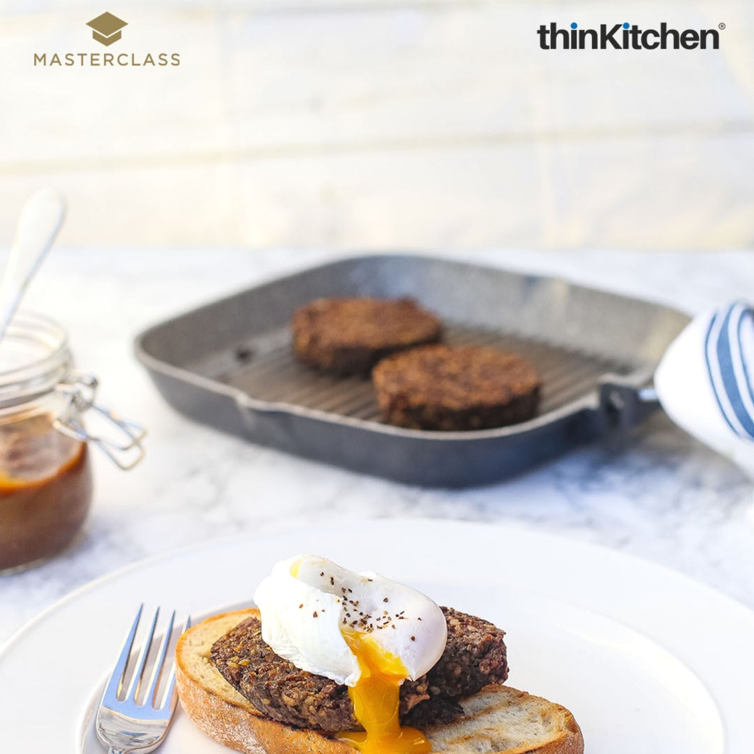 Masterclass Grill Pan 20cm - 2