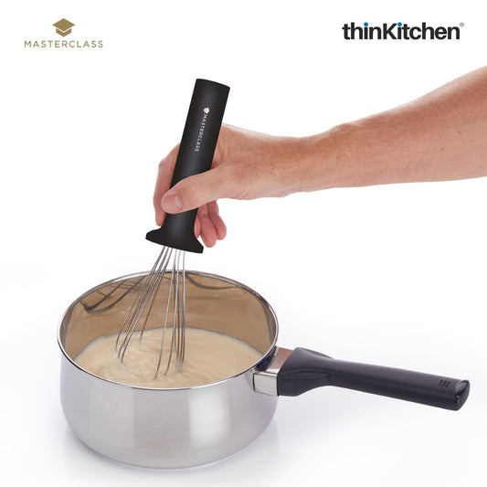 Smart Space 26cm Stainless Steel Handheld Cooking Whisk
