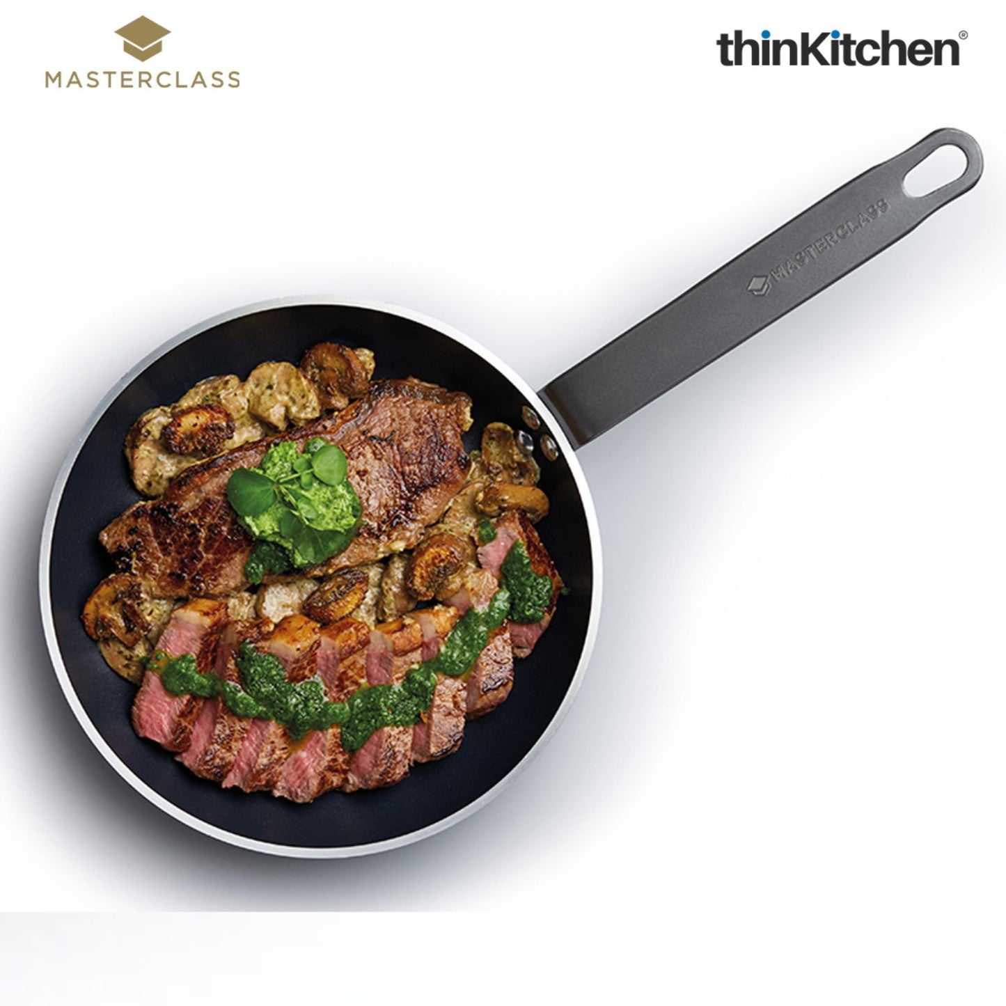 Masterclass Heavy Duty Frypan 20cm