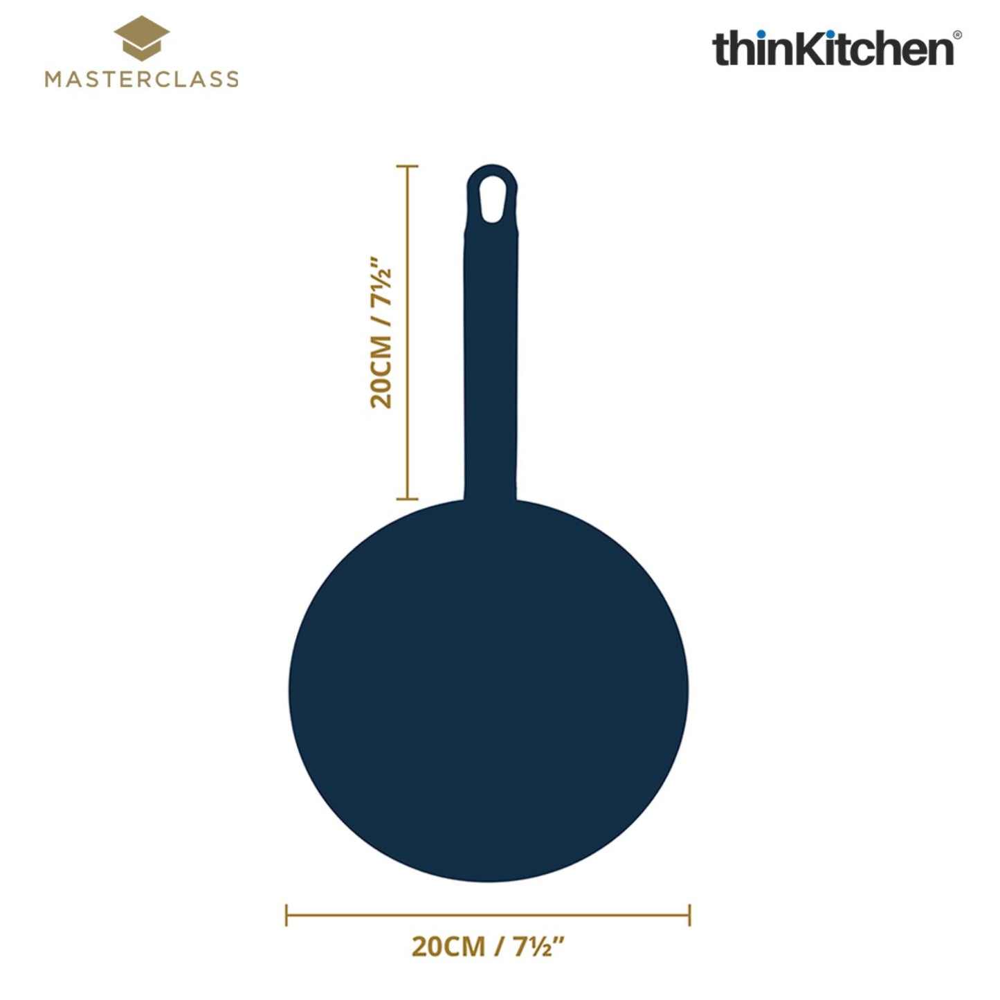 Masterclass Heavy Duty Frypan 20cm