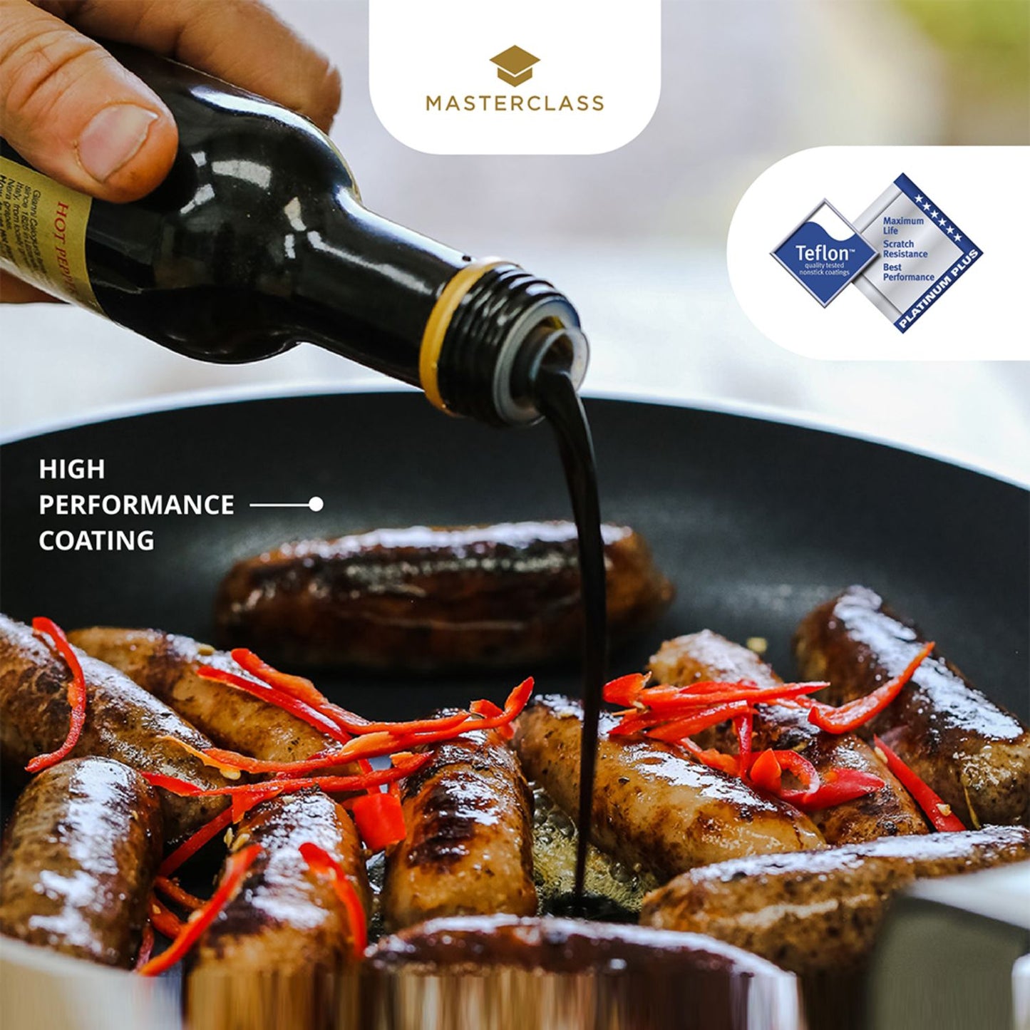 Masterclass Heavy Duty Frypan 20cm