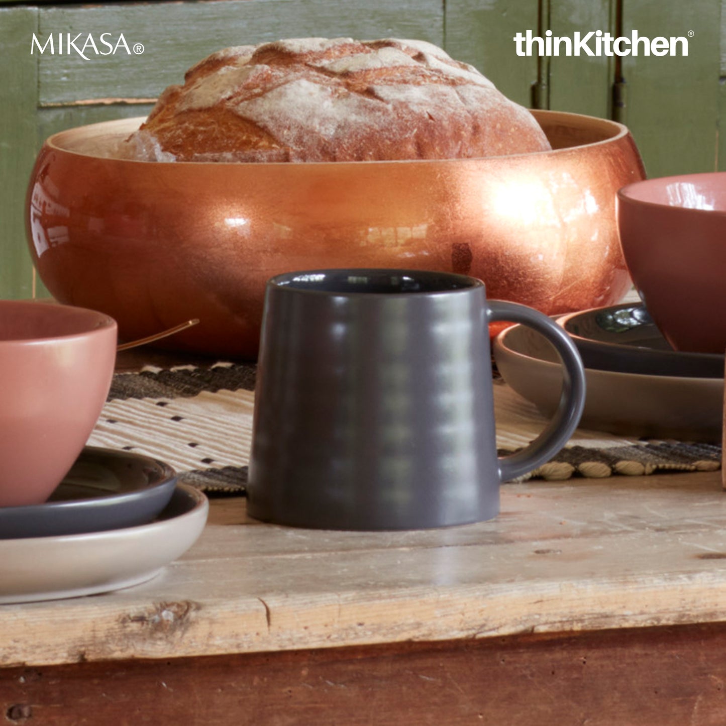 Mikasa Serenity Ceramic 440ml Mug
