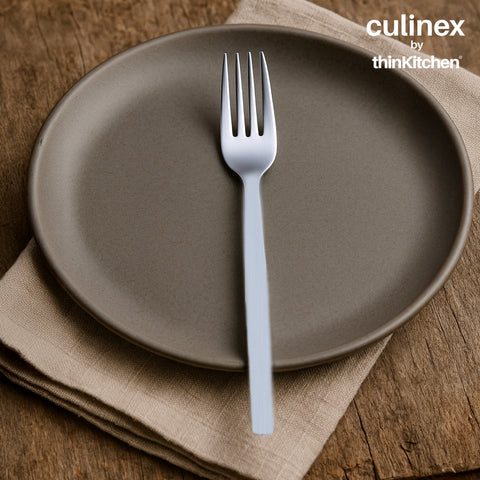 Culinex by thinKitchen|Queen Stainless Steel Dinner Fork, Set of 6