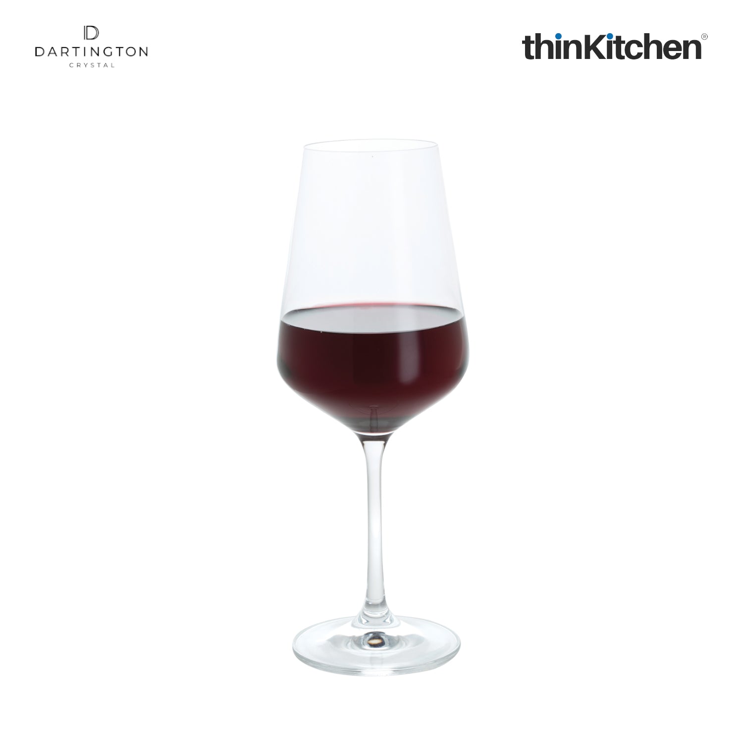 Dartington Crystal Cheers Red Wine Glass Set Of 4 - 2
