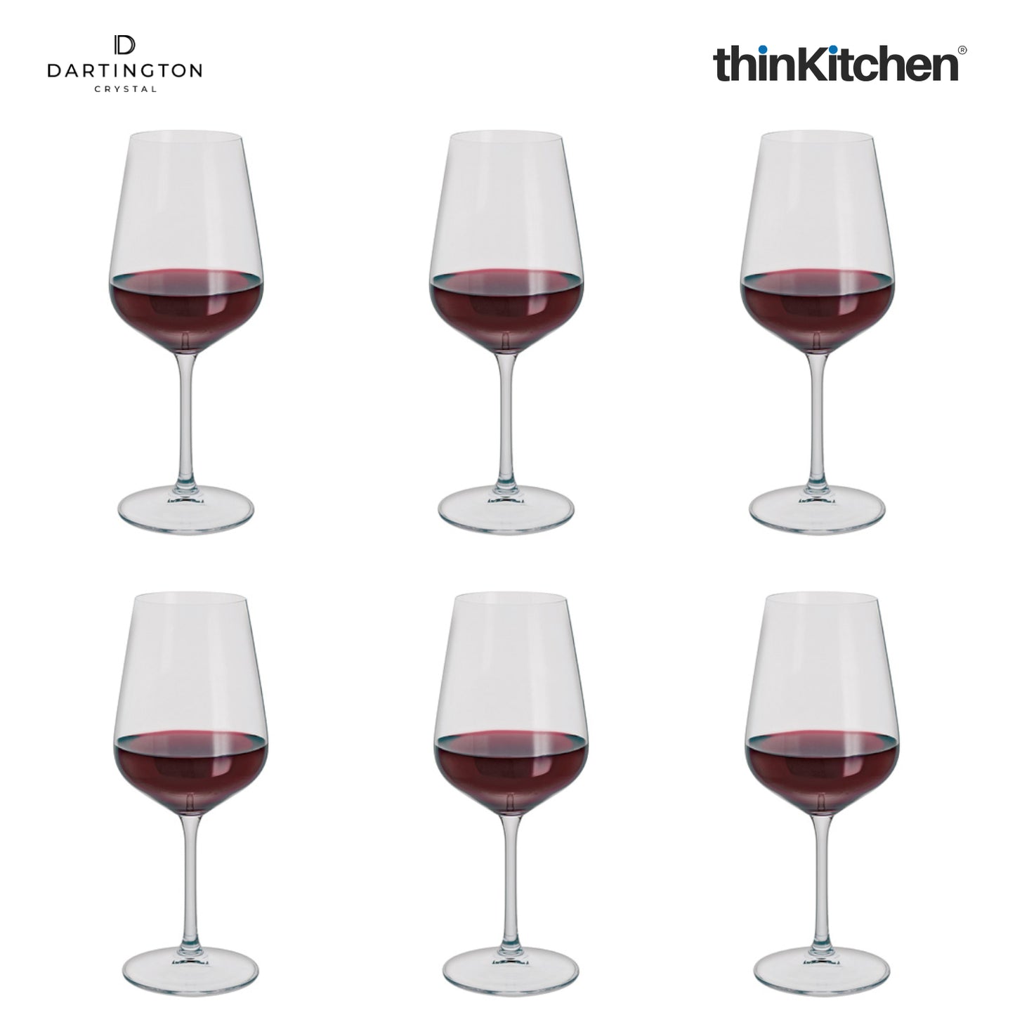 Dartington Select Red Wine Six Pack