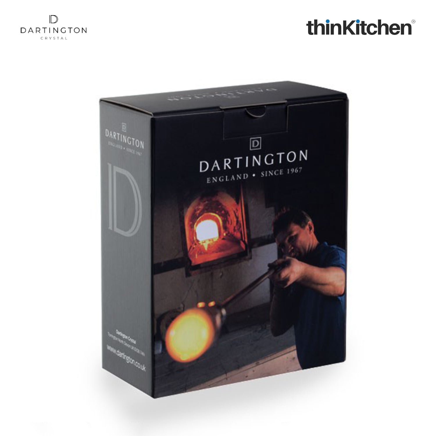 Dartington Crystal Cushion Purple Small Flower Vase | Premium Handmade Amethyst Glass - 4