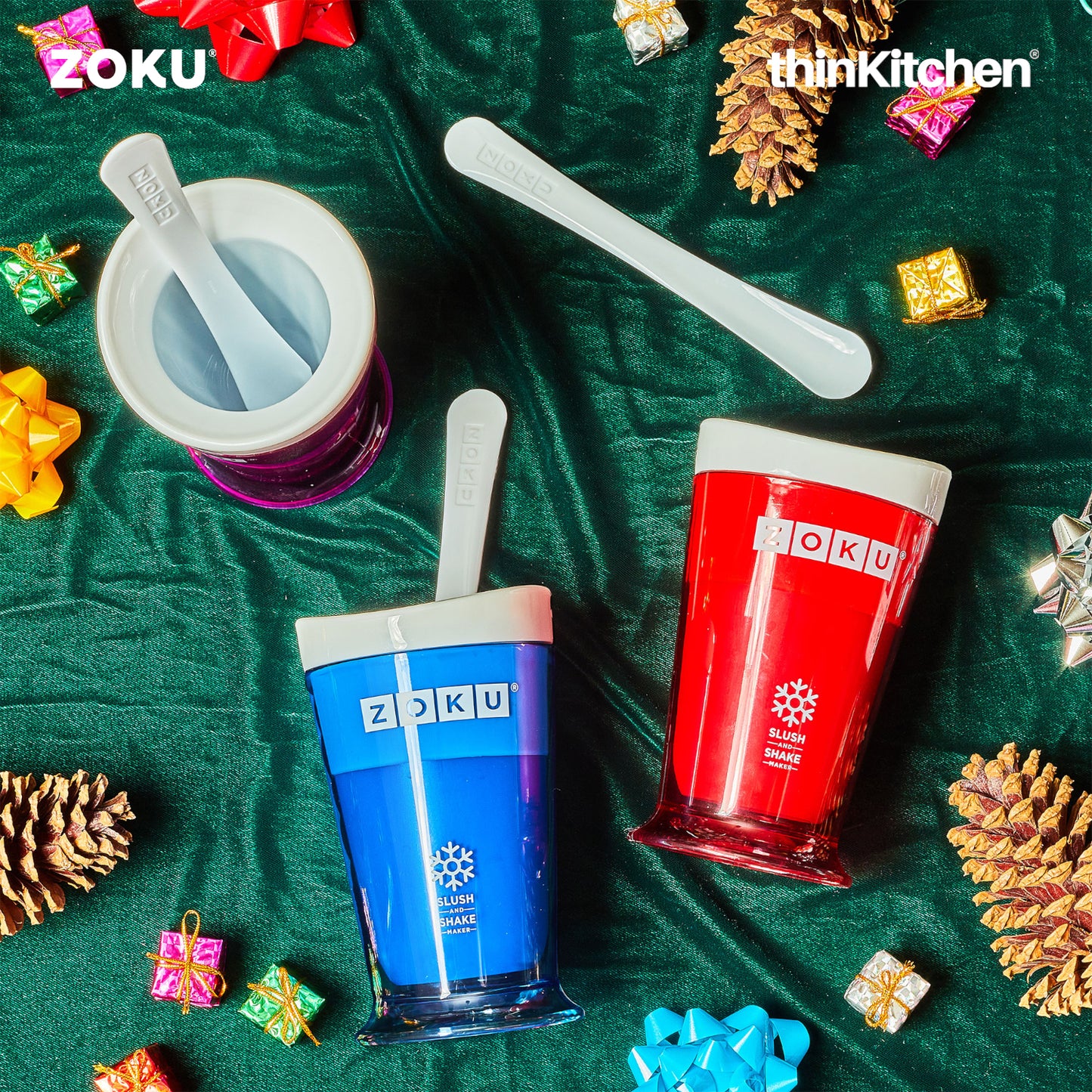 Zoku Red Slush & Shake Maker | Slushy Maker