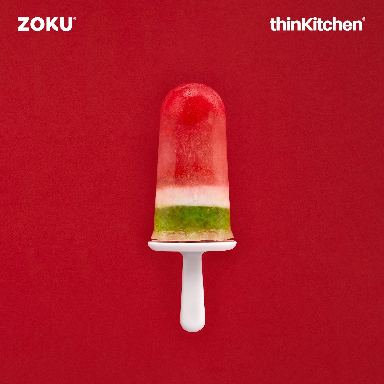 Zoku Green Classic Pop Mold – Popsicle Maker with 6 Ice Pop Molds & Drip Guards | Reusable Popsicle Molds for Homemade Ice Pops, Yogurt & Frozen Treats - 7