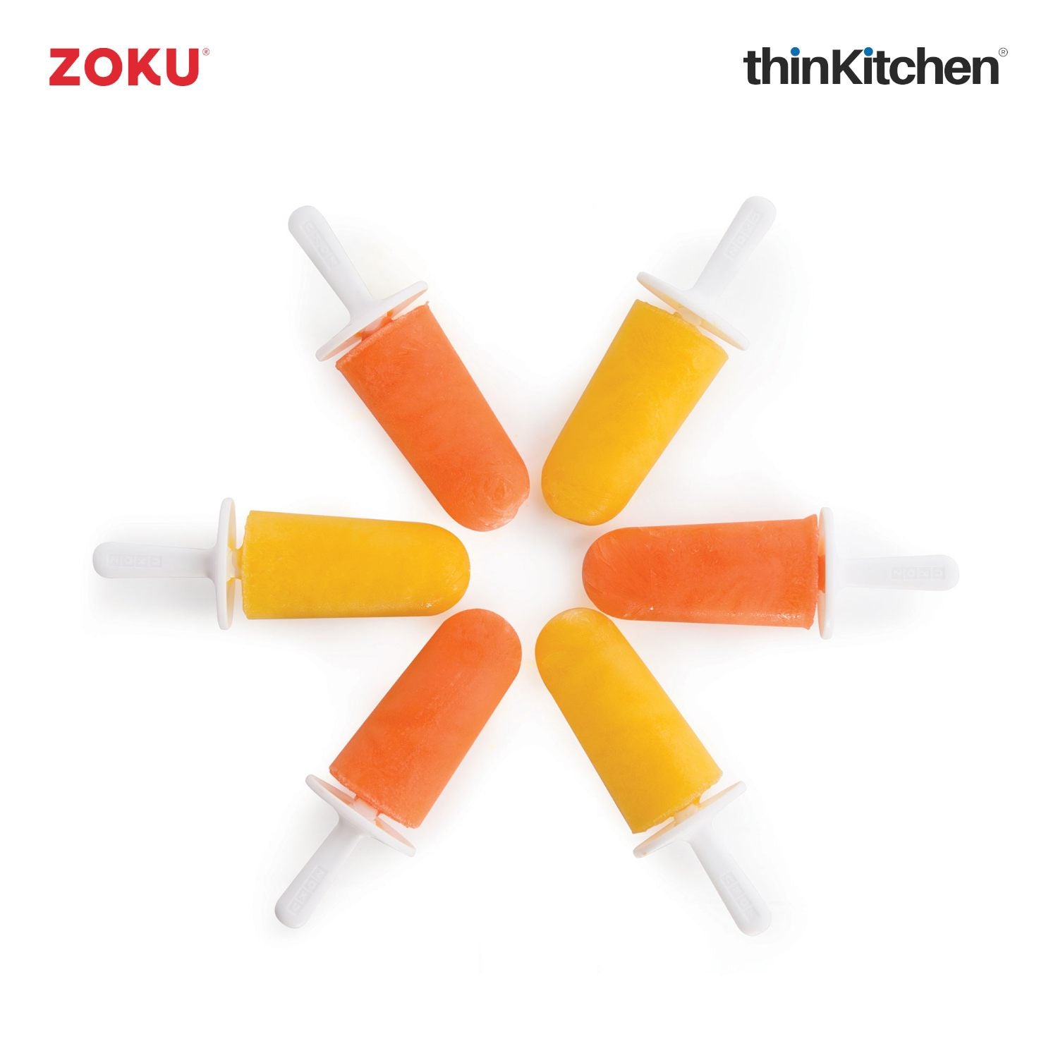 Zoku Green Classic Pop Mold – Popsicle Maker with 6 Ice Pop Molds & Drip Guards | Reusable Popsicle Molds for Homemade Ice Pops, Yogurt & Frozen Treats - 13