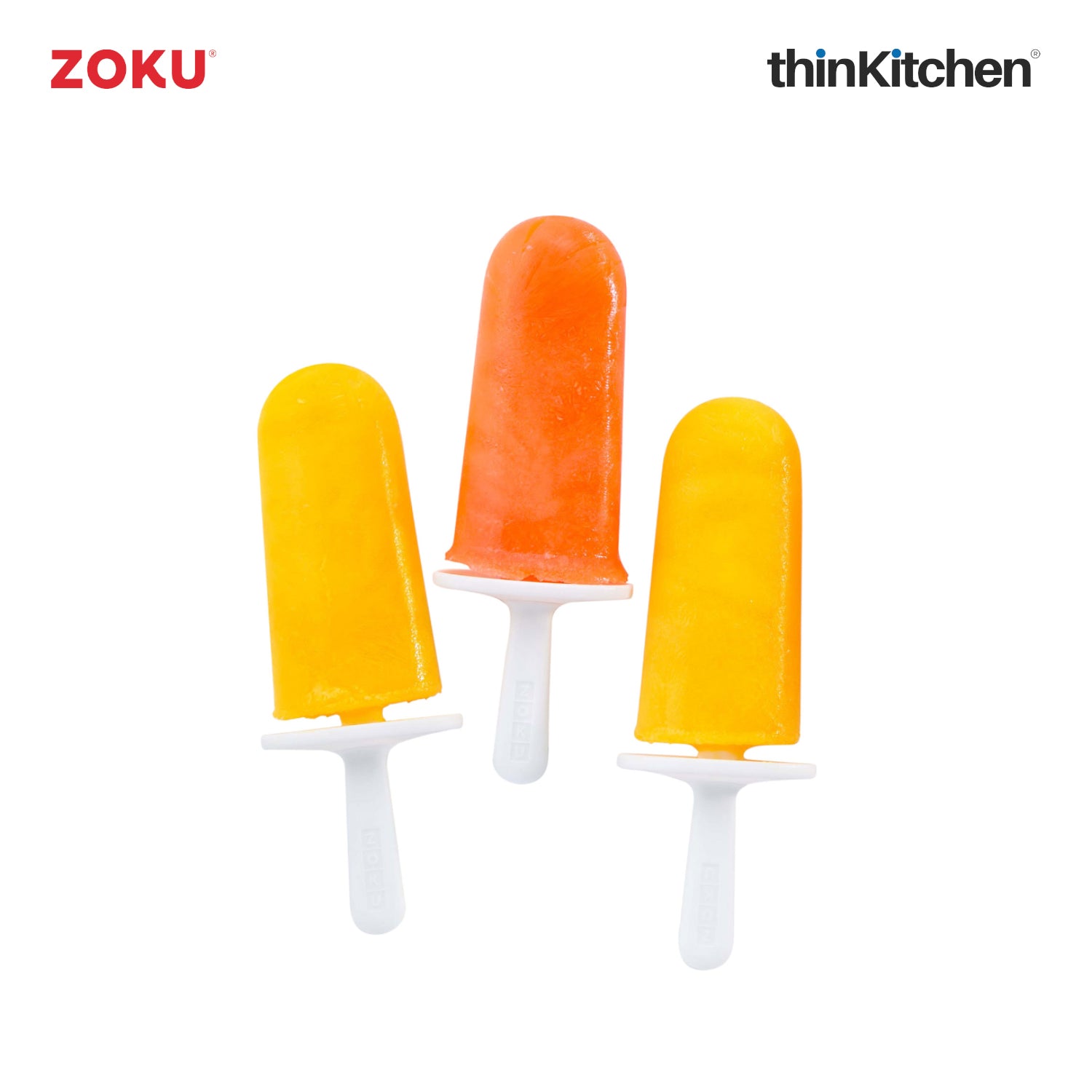 Zoku Green Classic Pop Mold – Popsicle Maker with 6 Ice Pop Molds & Drip Guards | Reusable Popsicle Molds for Homemade Ice Pops, Yogurt & Frozen Treats - 9