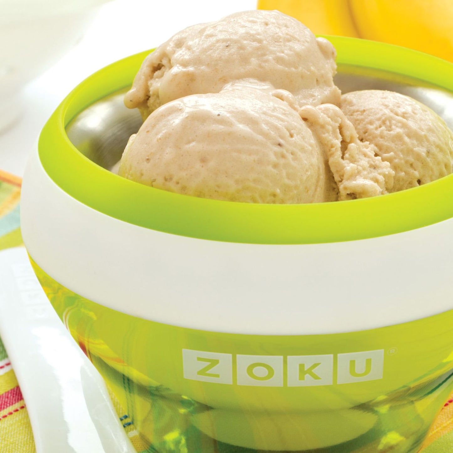 Zoku 150 ML Ice Cream Maker, Green | Ice Cream Churner