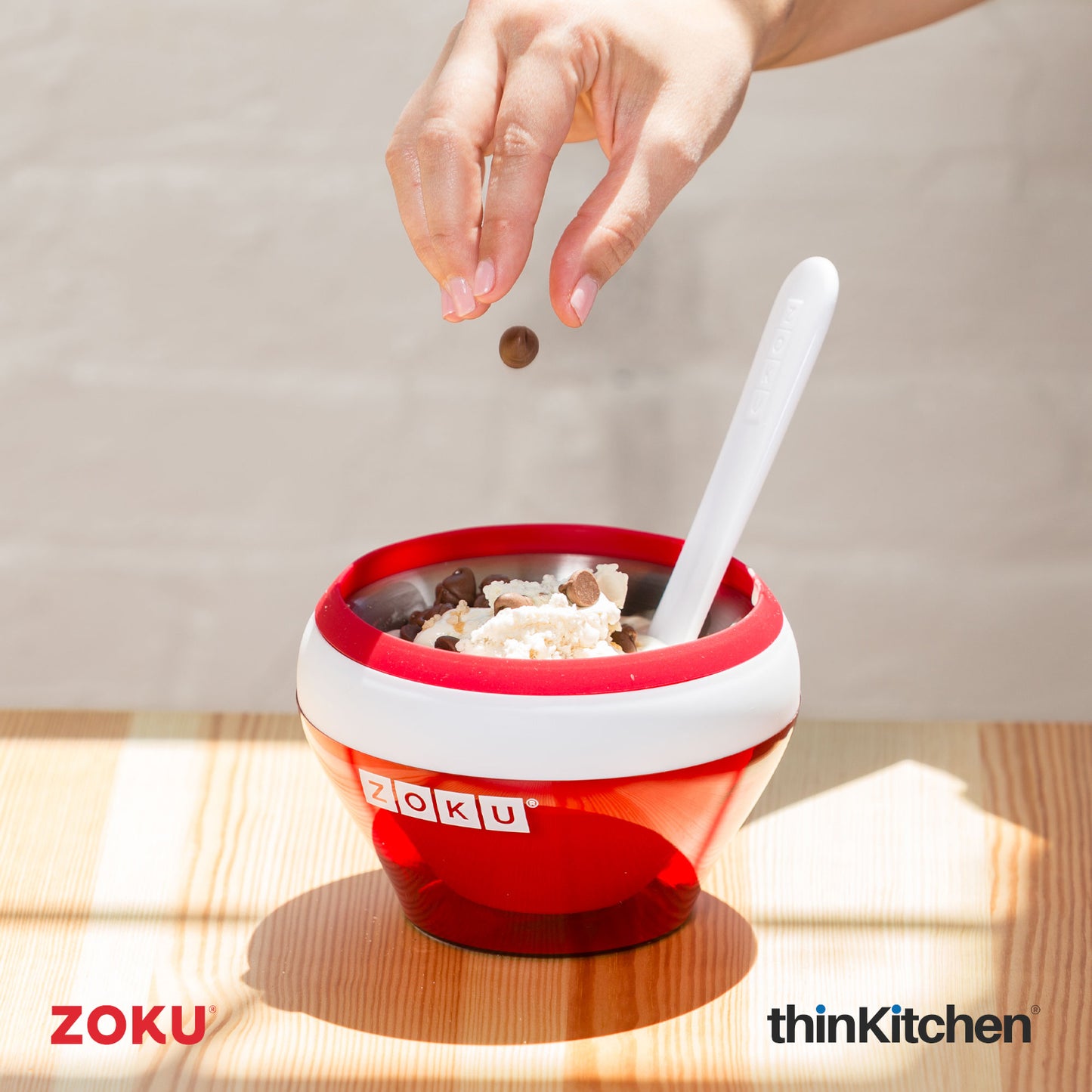 Zoku Red Ice Cream Maker