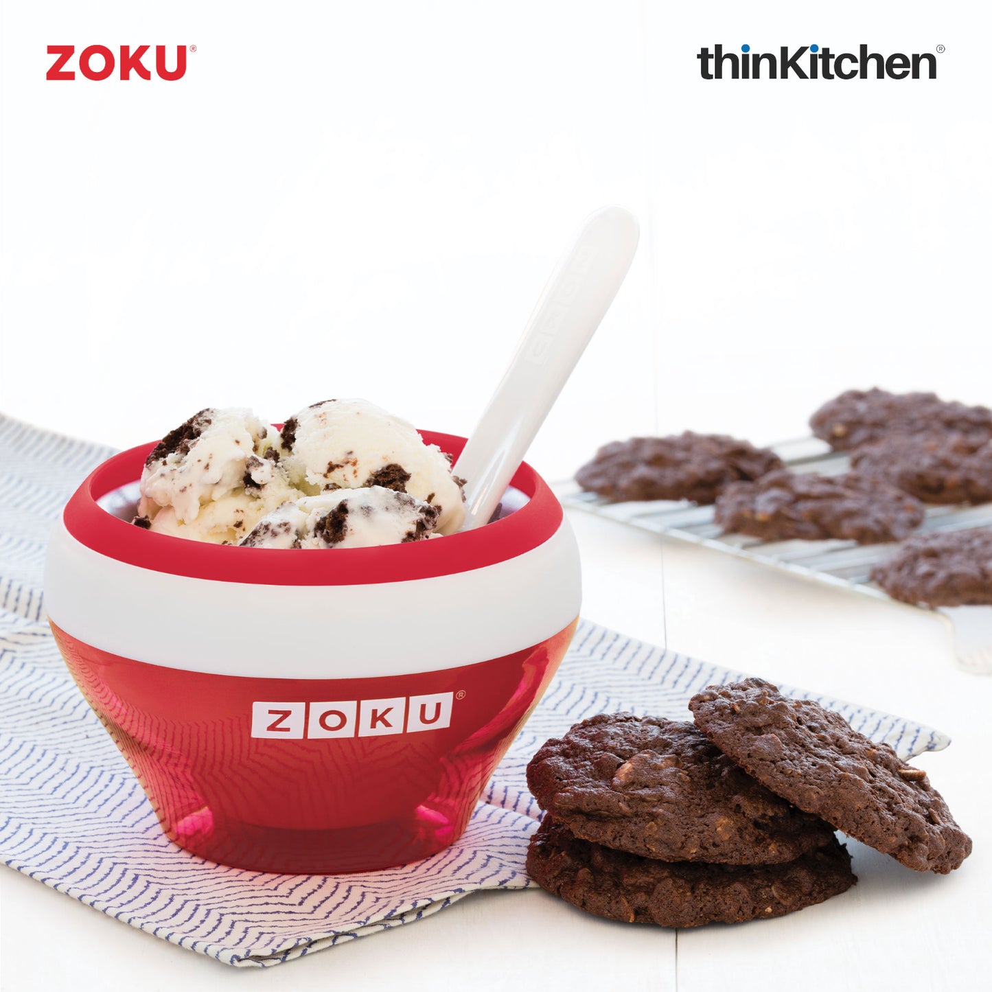 Zoku Red Ice Cream Maker