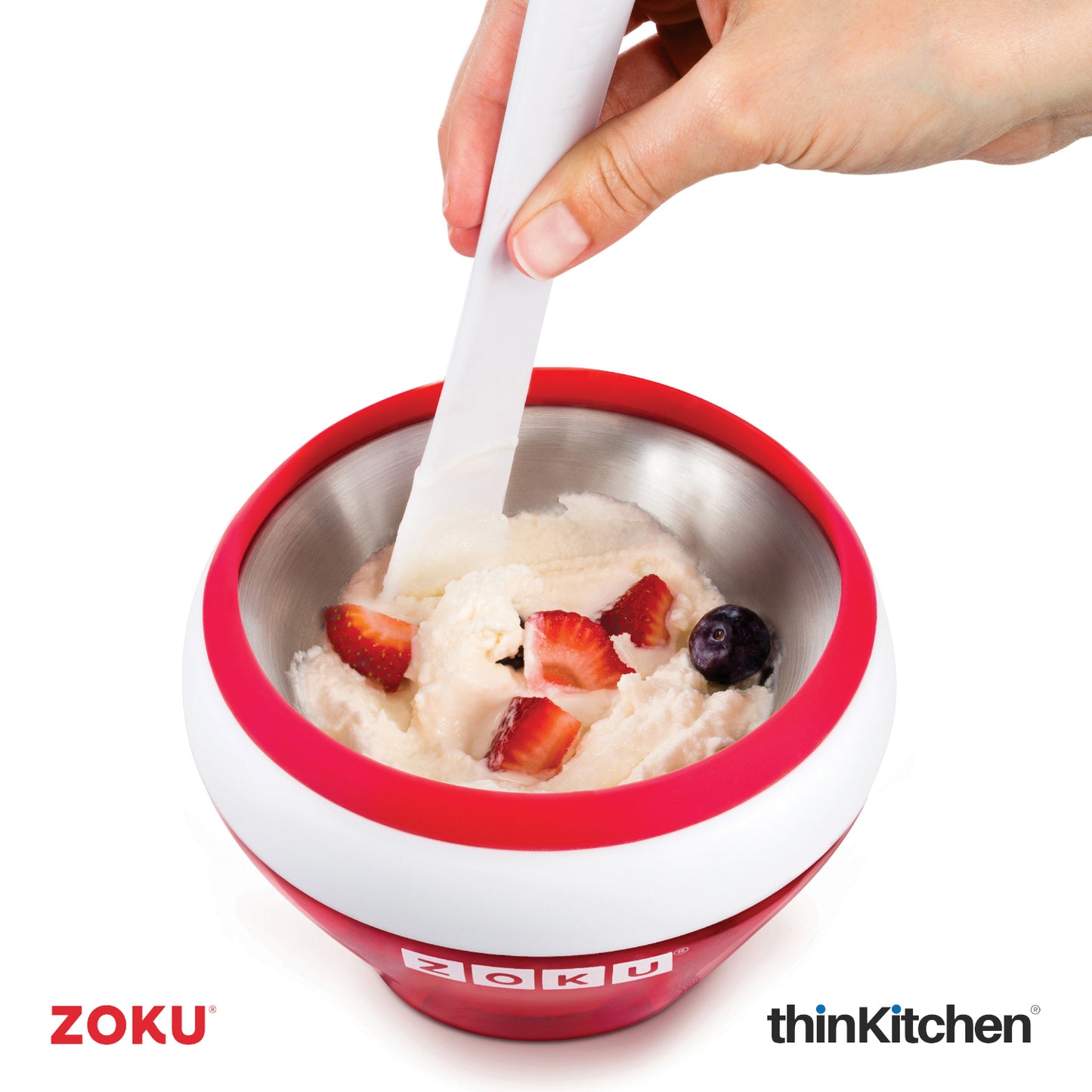 Zoku Red Ice Cream Maker