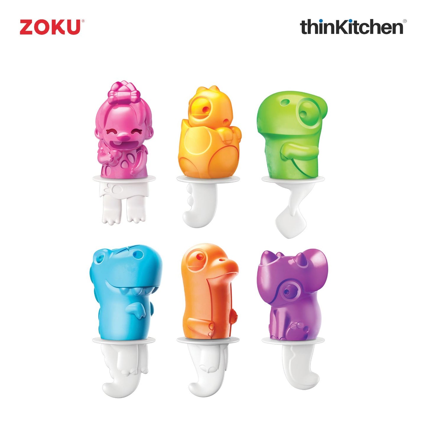 Zoku Dinosaur Pop Mold