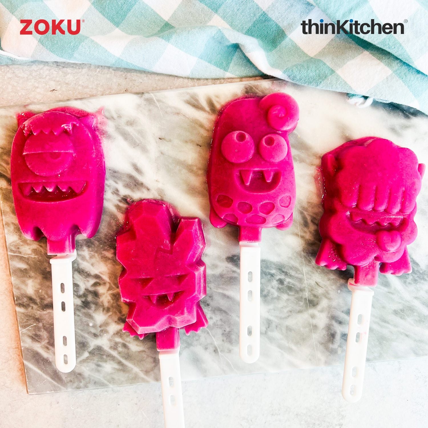 Zoku Monster Ice Pop Mold - 1