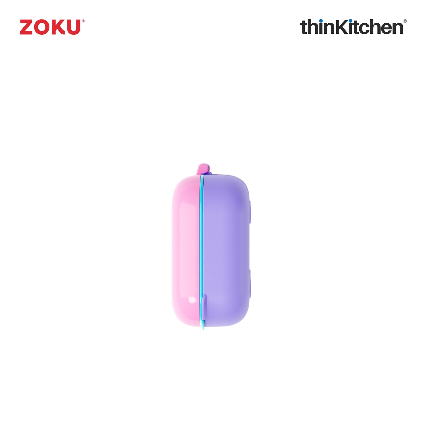 Zoku Neat Bento Jr Kids Lunch Box Pink | Tiffin Box For Kids