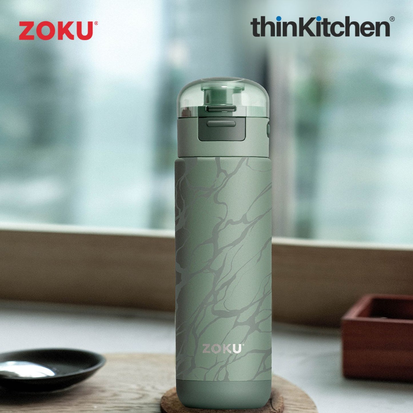 Zoku Marble Sports Bottle 500ml