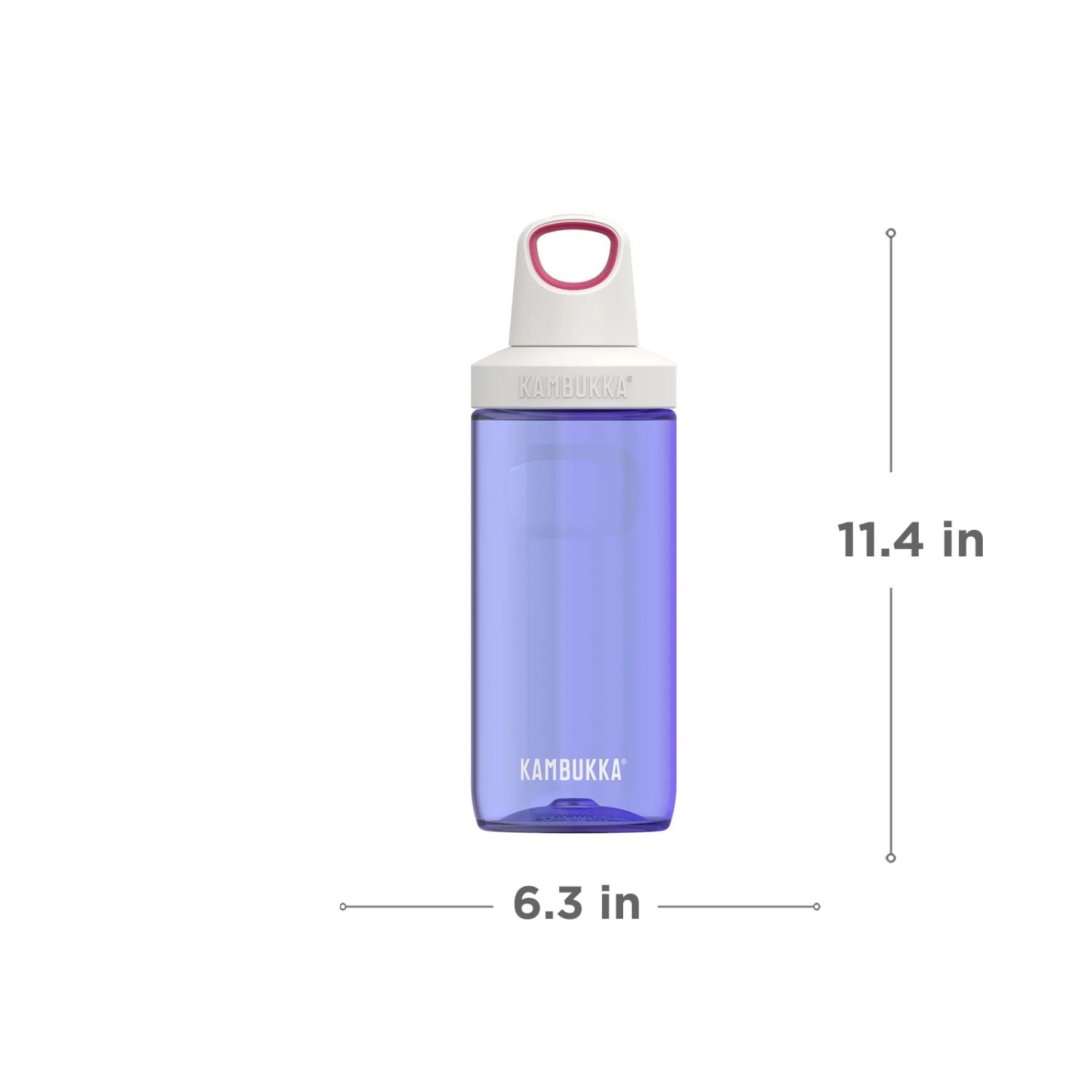 Kambukka Reno Kids Lavender Water Bottle With Twist Lid 500ml - 3