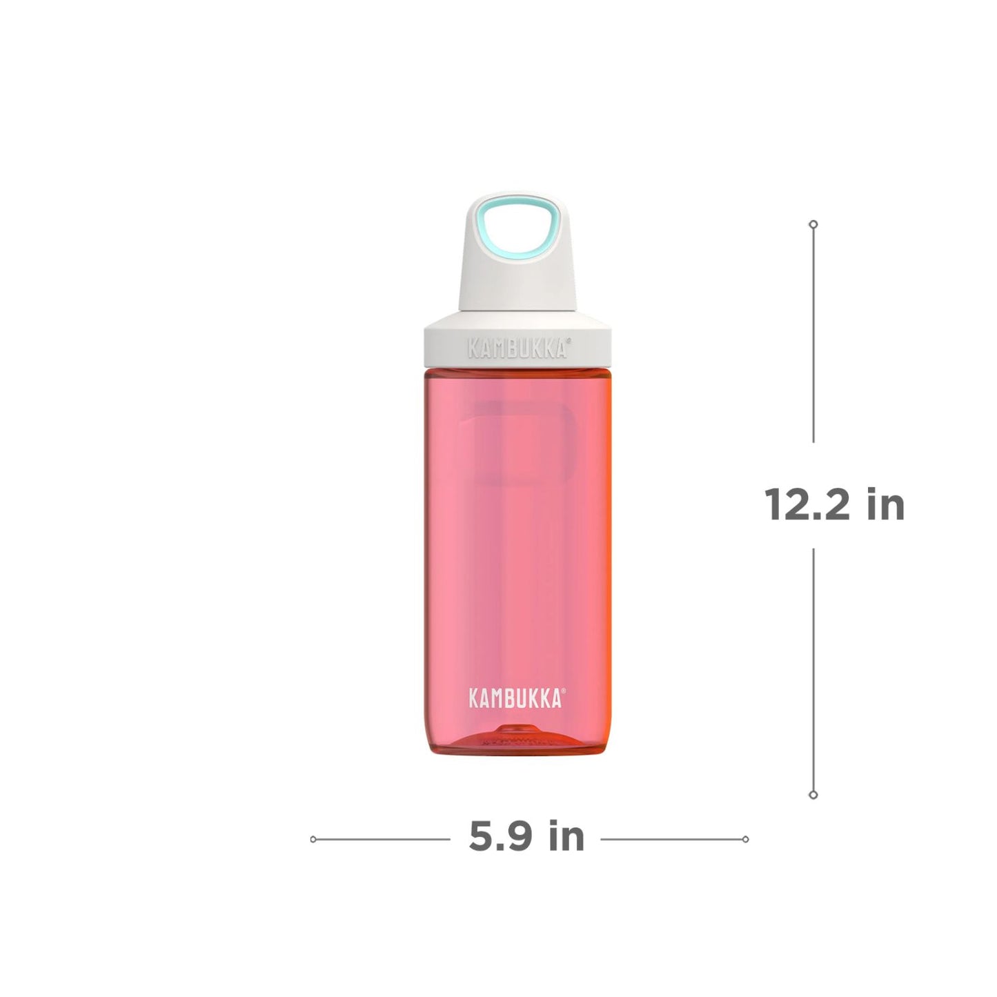 Kambukka Reno Kids Strawberry Ice Water Bottle With Twist Lid 500ml