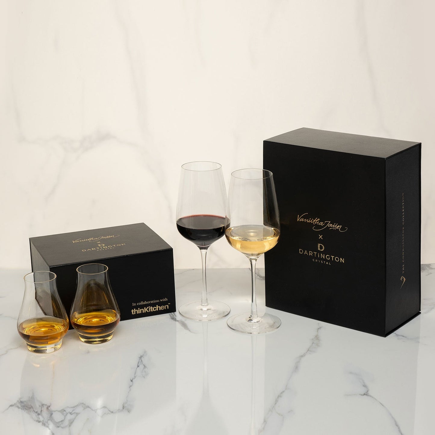 Dartington x Vaniitha Jaiin : The Connoisseur Collection - Whisky Tasting Glass Set of 2