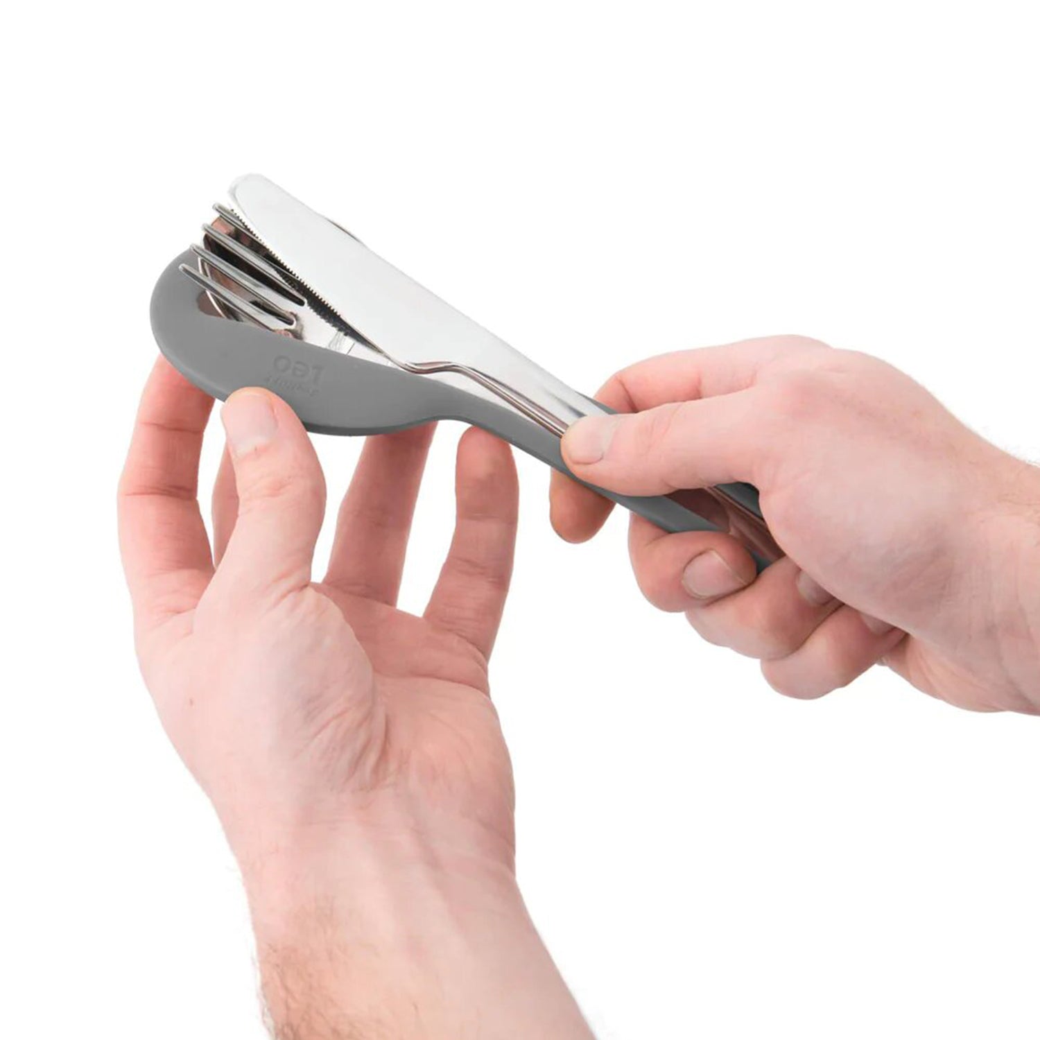 Berghoff Leo Travel Flatware Set Grey - 3