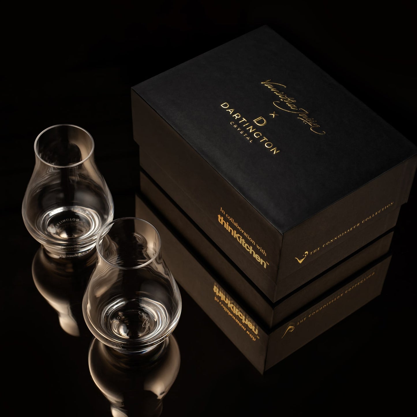 Dartington x Vaniitha Jaiin : The Connoisseur Collection - Whisky Tasting Glass Set of 2