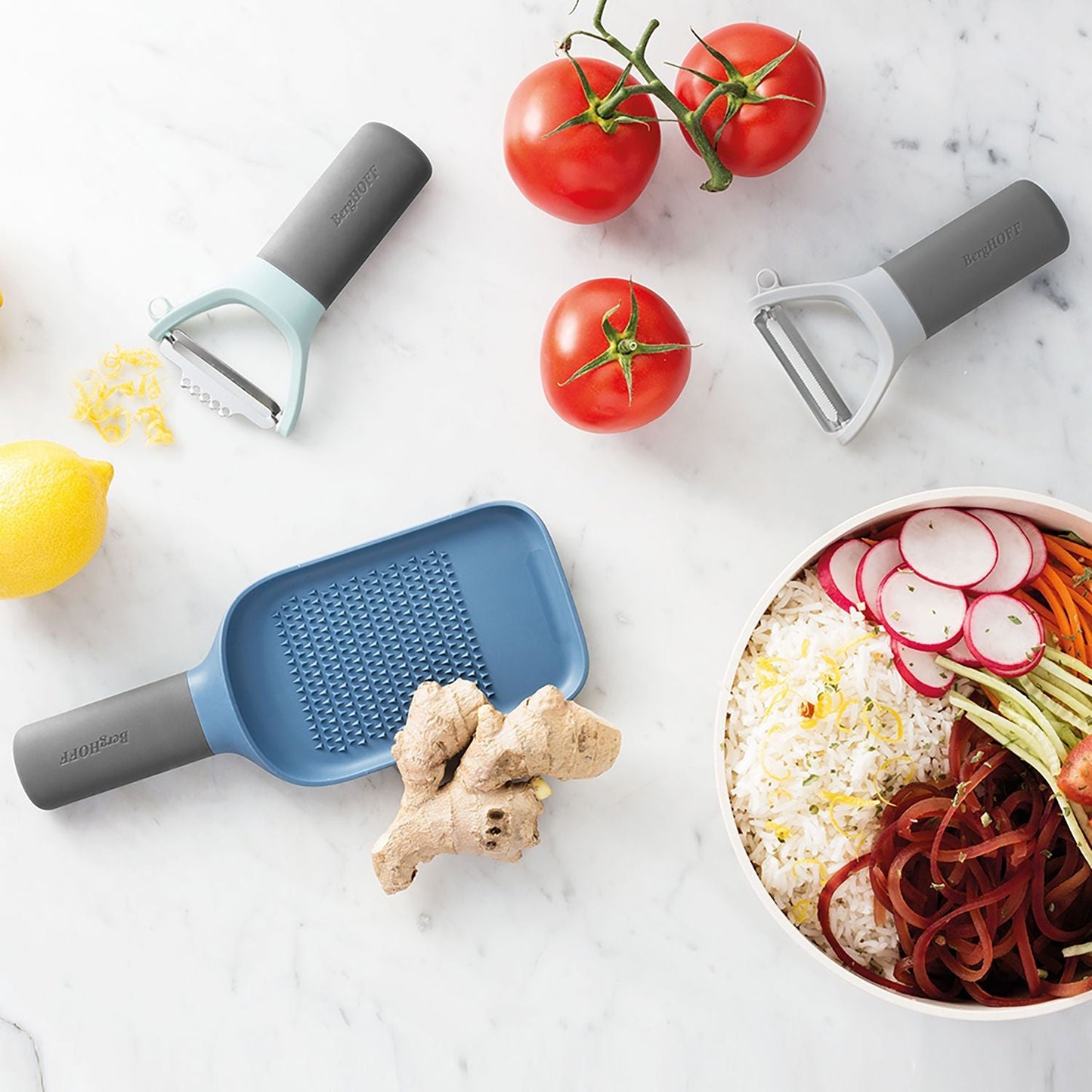 BergHOFF Leo Peeler and Grater Set