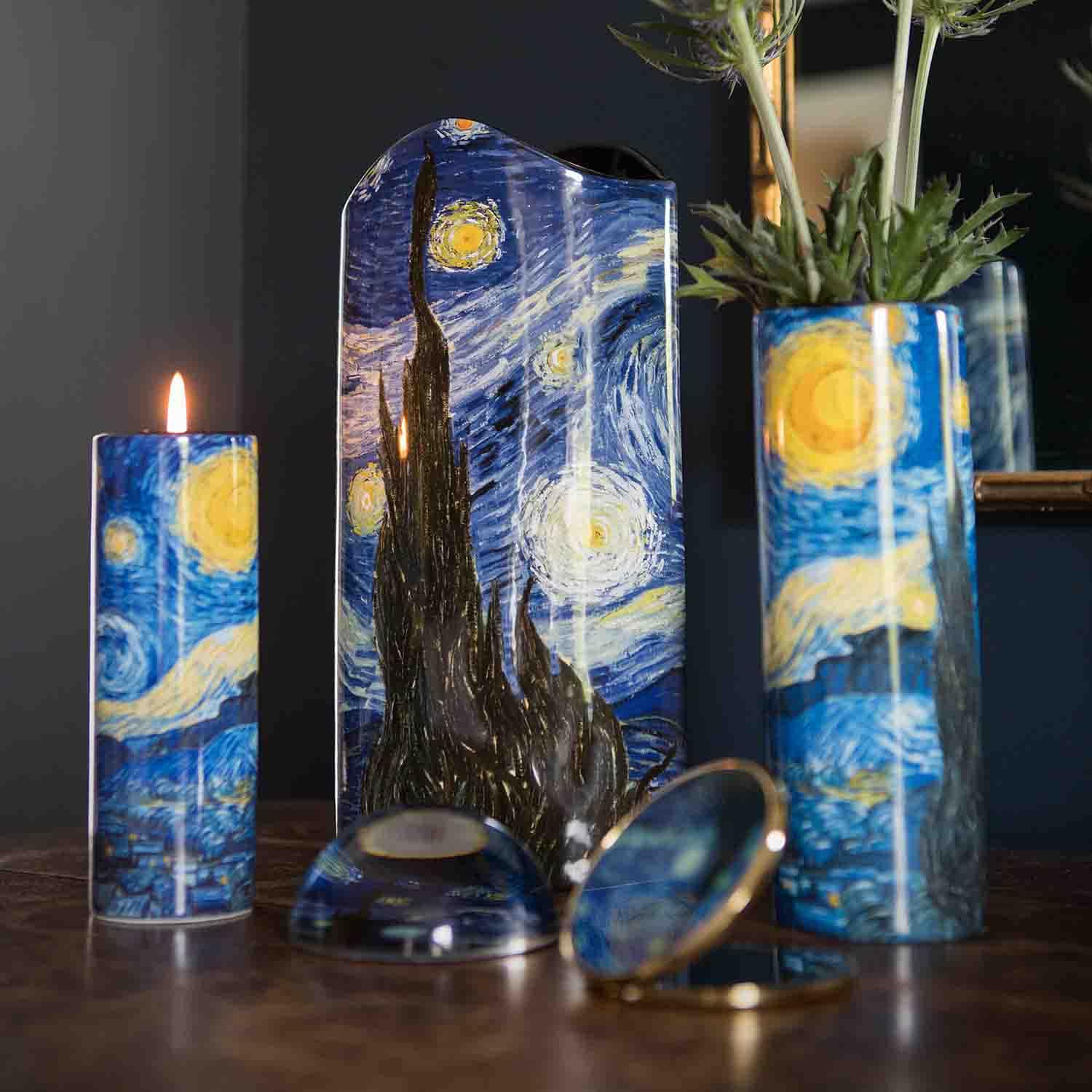 John Beswick Van Gogh Starry Night Vase - 1
