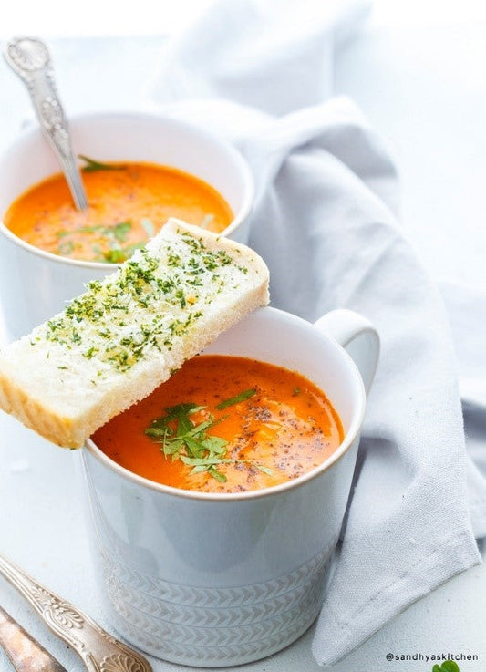 Roasted Carrot Soup (Vegan!)
