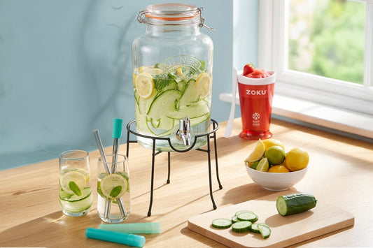 Stay Cool: Easy Homemade Coolers, Iced Teas & Infused Waters