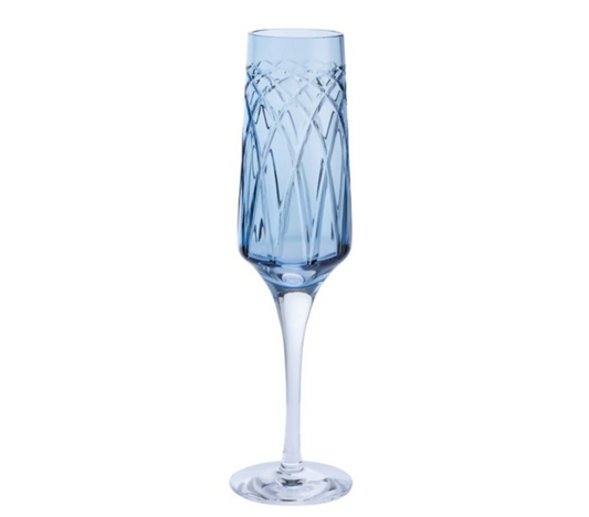 Elegant Champagne Flutes & Crystal Glassware for Festive Hosting