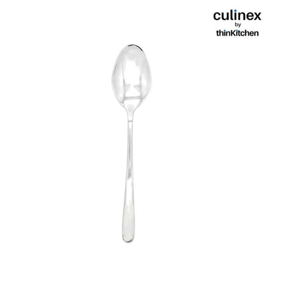 Culinex by thinKitchen|Dora 18/8 Stainless Steel All Purpose Spoon, Mirror Finish, Set of 6