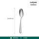 Culinex by thinKitchen | Dora 18/8 Stainless Steel All Purpose Serving Spoon, Mirror Finish, Set of 2