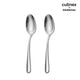 Culinex by thinKitchen | Dora 18/8 Stainless Steel All Purpose Serving Spoon, Mirror Finish, Set of 2