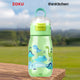 Zoku Green Dino Flip Gulp Kids Bottle, 475ml