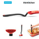 Dreamfarm Brizzle - Non-Drip Basting Brush with Scoop Reservoir, Red