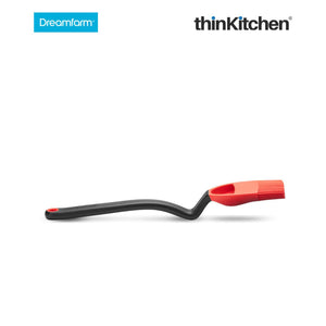Dreamfarm Brizzle - Non-Drip Basting Brush with Scoop Reservoir, Red