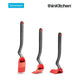 Dreamfarm Brizzle - Non-Drip Basting Brush with Scoop Reservoir, Red