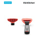 Dreamfarm Brizzle - Non-Drip Basting Brush with Scoop Reservoir, Red
