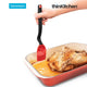 Dreamfarm Brizzle - Non-Drip Basting Brush with Scoop Reservoir, Red