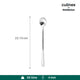 Culinex by thinKitchen | Dora 18/8 Stainless Steel Ice Tea Spoon, Mirror Finish, Set of 2