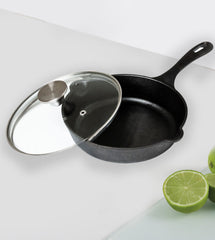 Victoria Round 8-Inch Glass Lid for Cast Iron Skillet or Pan, Custom Made for Only Victoria Brand, Diameter 7.5-Inch