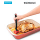 Dreamfarm Brizzle - Non-Drip Basting Brush with Scoop Reservoir, Red
